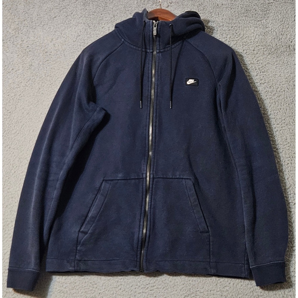 Nike Sportswear 835858-451 Full Zip Hoodie Jacket Men's Size Medium Blue